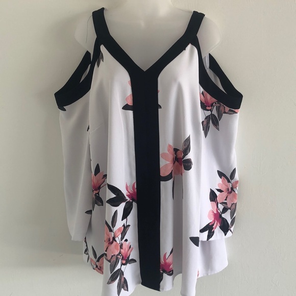 alfani cold shoulder tops